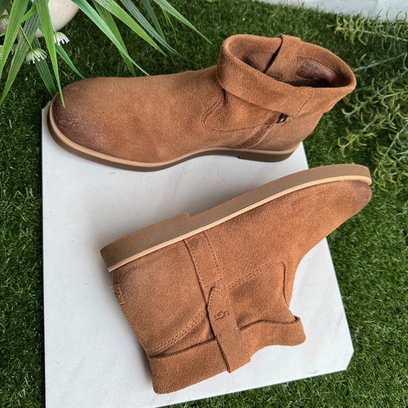 UGG JOSEFENE Cuff Chestnut winter boots size 9 - Picture 4 of 11